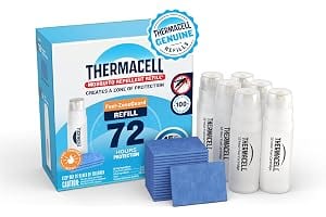 Thermacell Fuel-ZoneGuard Mosquito Repellent Refills, 72-Hr Value Pack