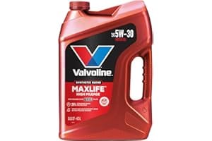 Valvoline MaxLife High Mileage 5W-30 Synthetic Blend Motor Oil 5 Quart