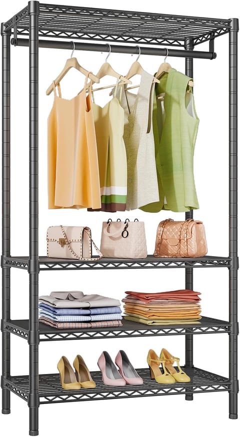 VIPEK V1 Medium Portable Garment Racks for Bedroom/Apartments/Dorms