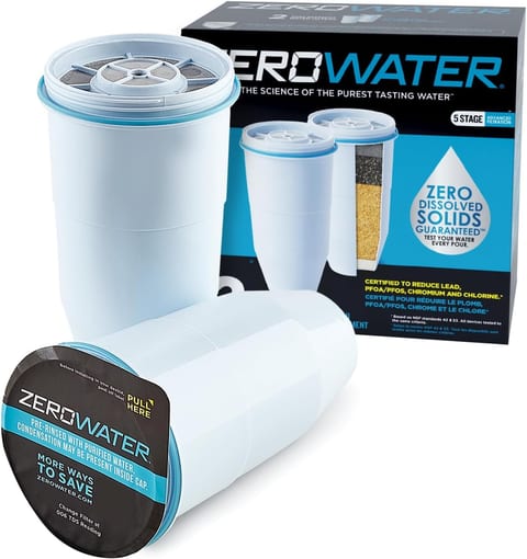 ZeroWater, Official Replacement Filter - 5-Stage 0 Tds Filter Replacement